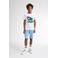 Petrol Industries sweatshort lichtblauw
