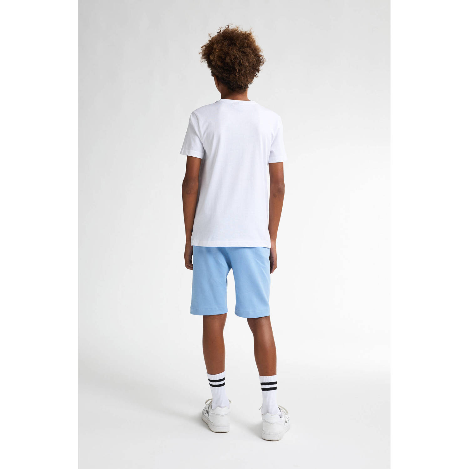 Petrol Industries sweatshort lichtblauw
