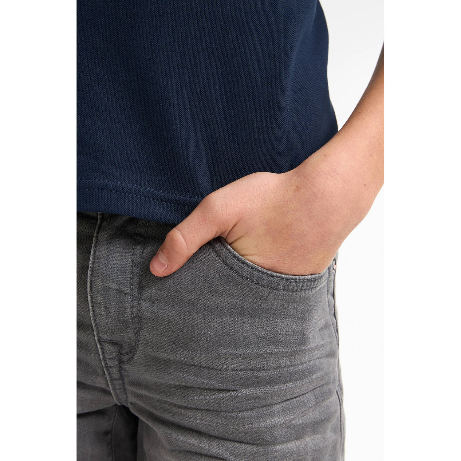 Petrol Industries denim short grey denim
