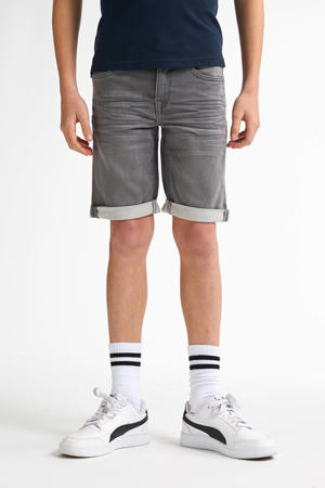 denim short grey denim