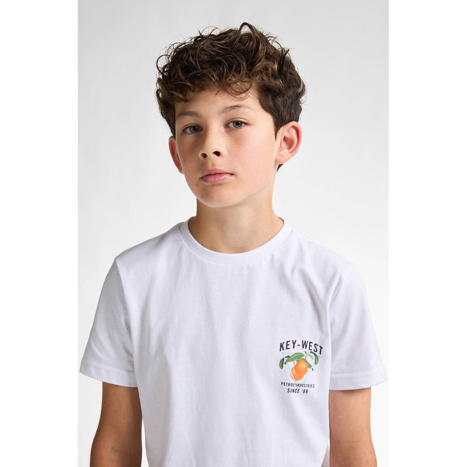 Petrol Industries T-shirt wit