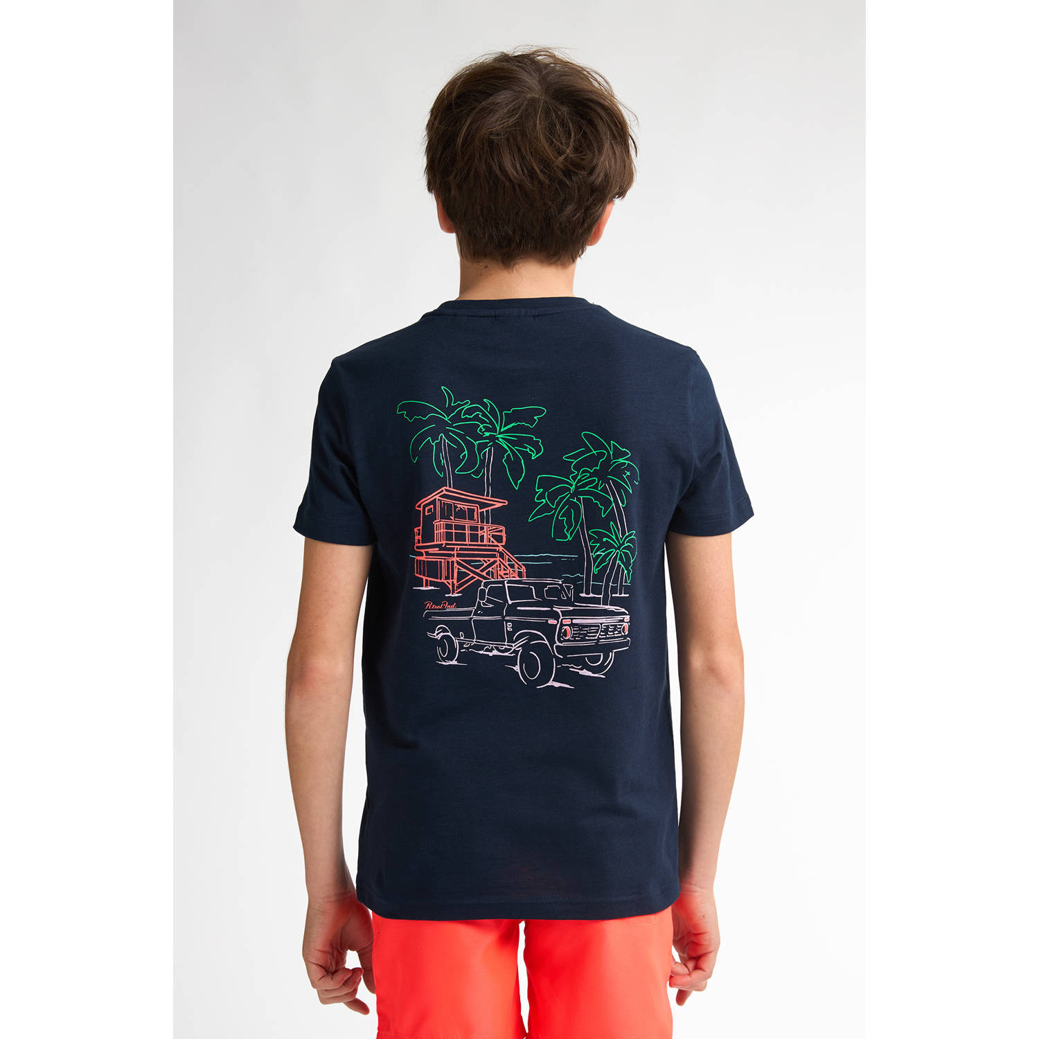 Petrol Industries T-shirt blauw