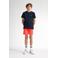 Petrol Industries T-shirt met backprint blauw