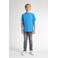 Petrol Industries T-shirt met backprint blauw