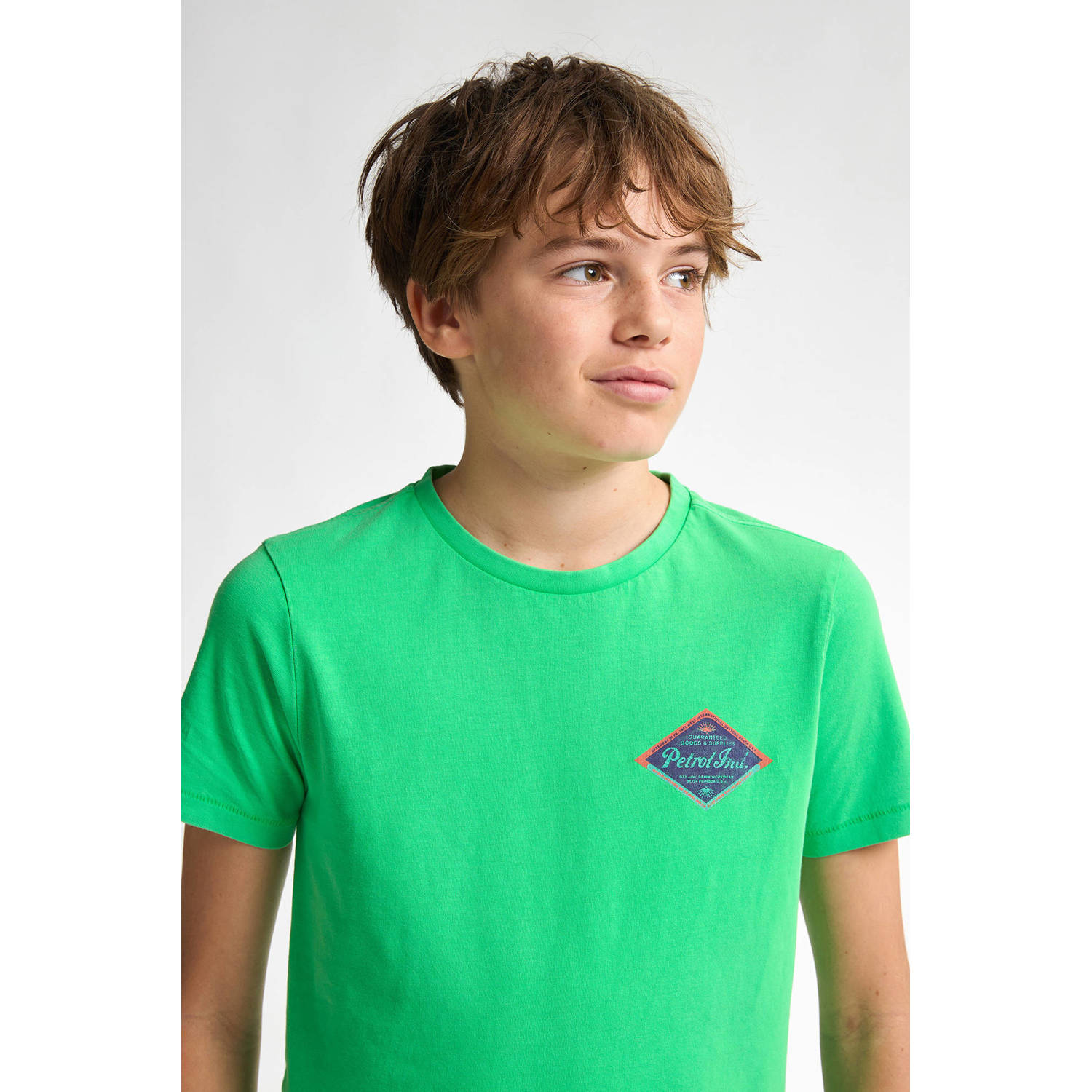 Petrol Industries T-shirt groen