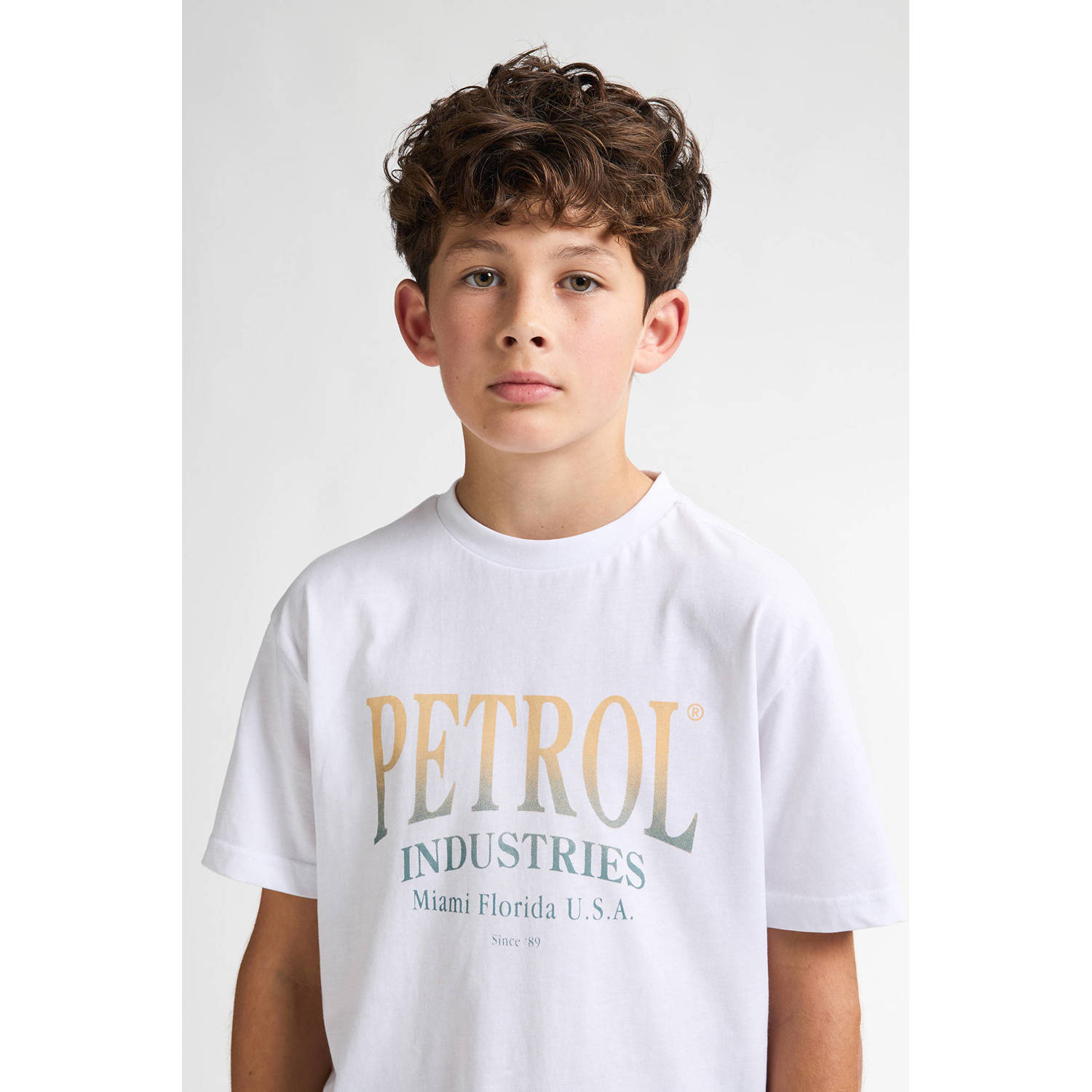 Petrol Industries T-shirt wit