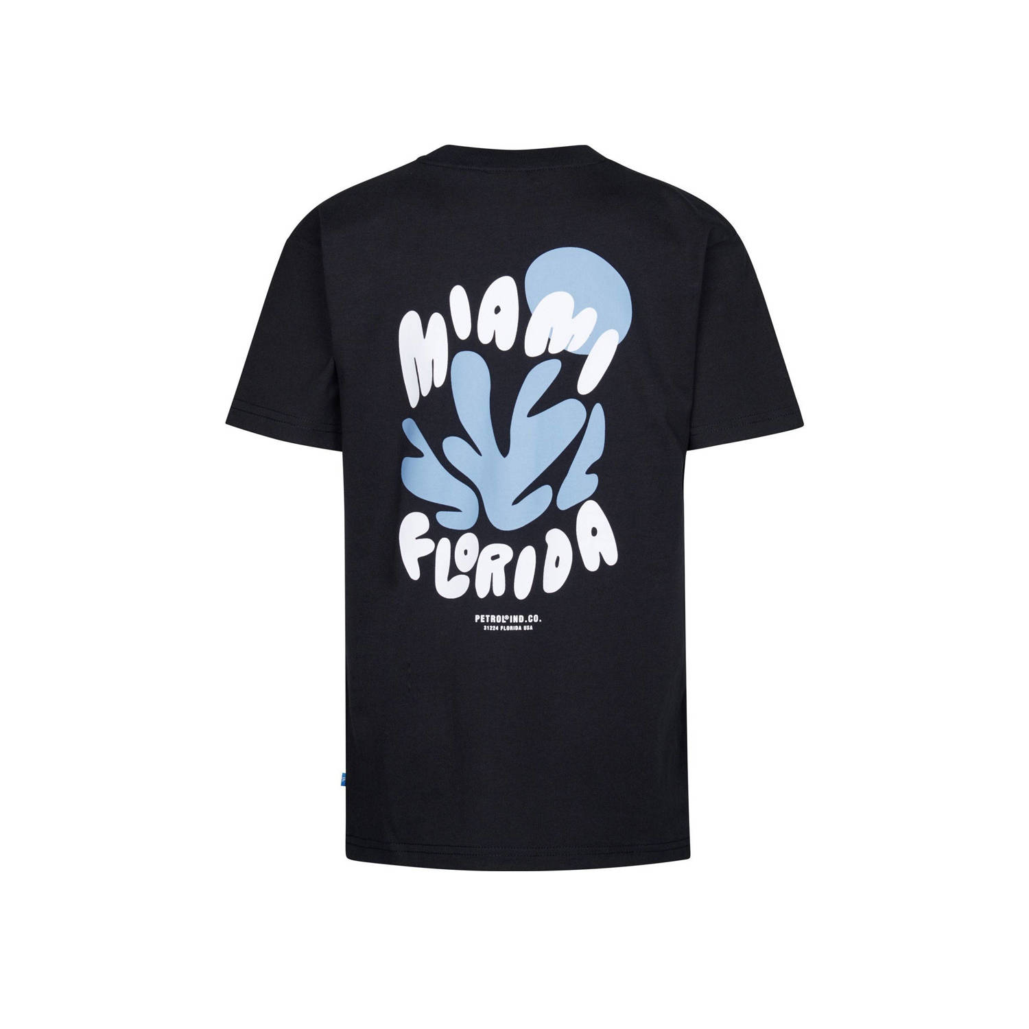 Petrol Industries T-shirt zwart