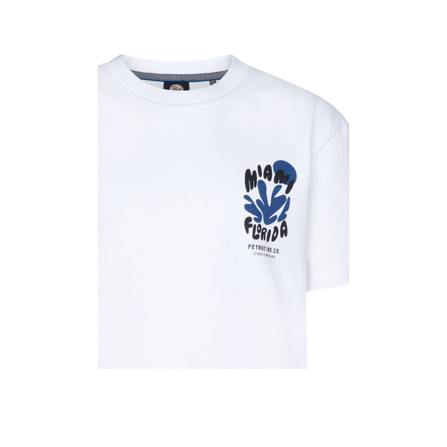 Petrol Industries T-shirt wit