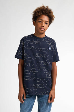 T-shirt blauw