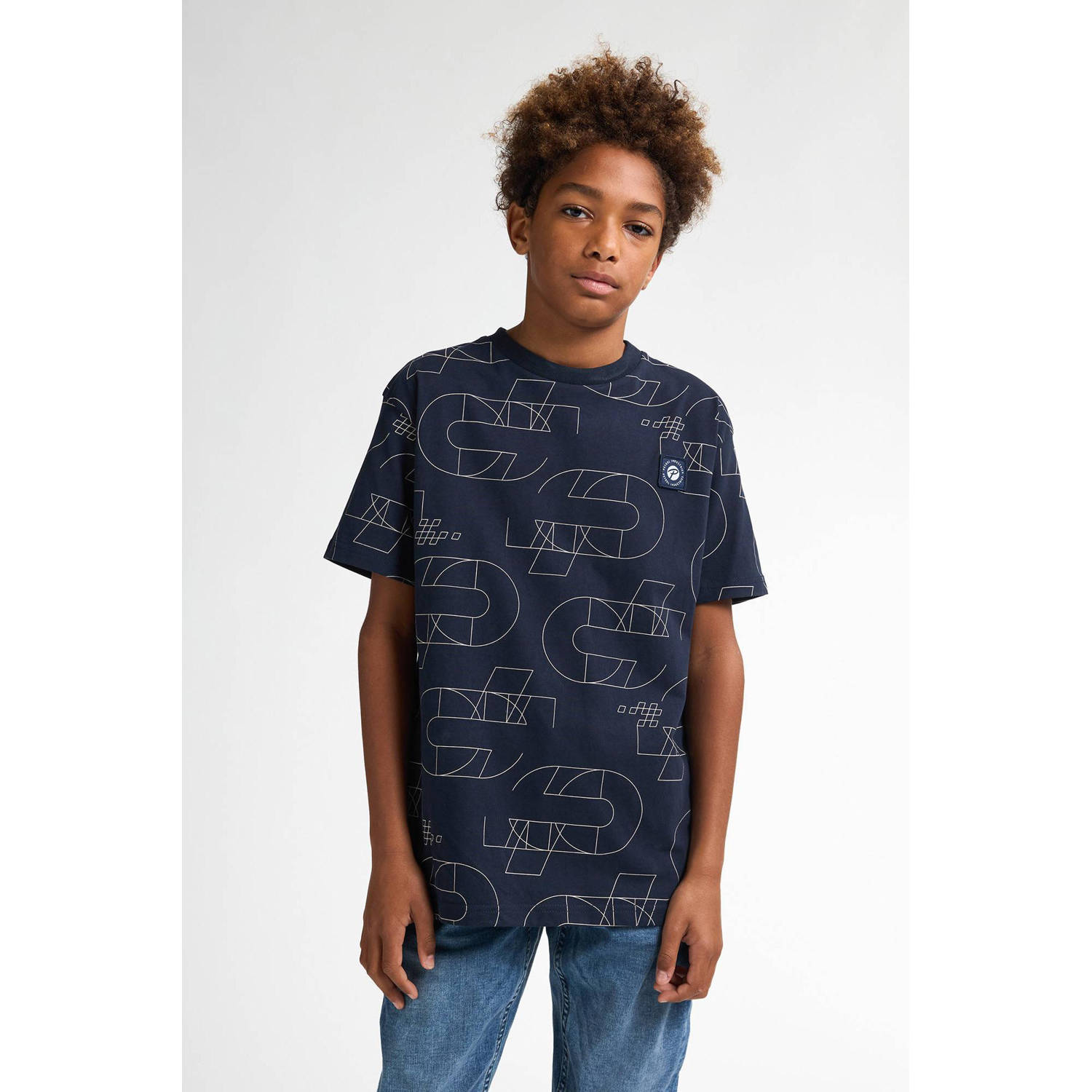 Petrol Industries T-shirt blauw