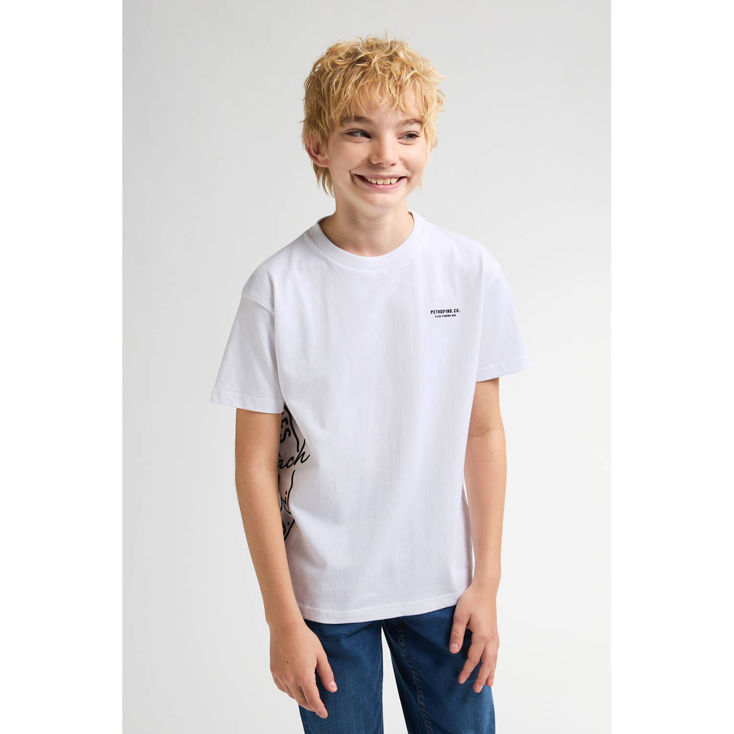 Petrol Industries T-shirt wit