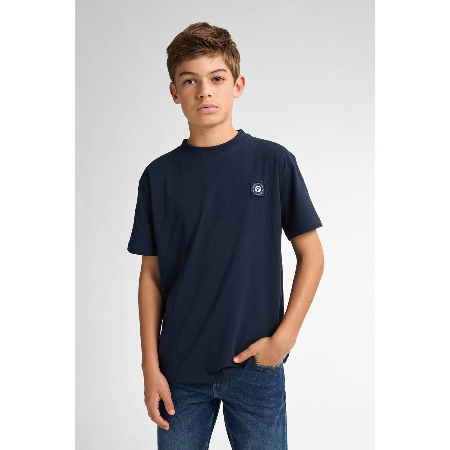 Petrol Industries T-shirt blauw