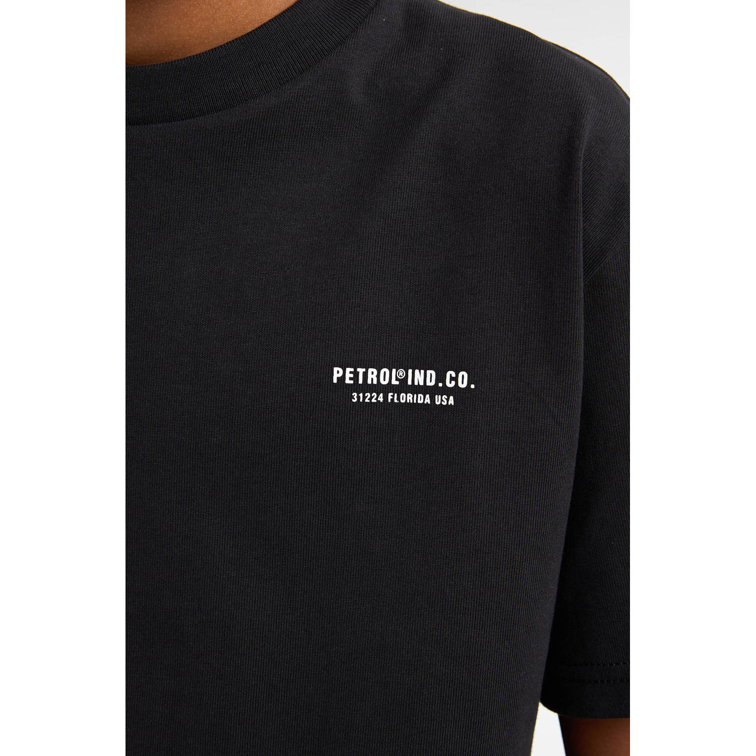 Petrol Industries T-shirt zwart