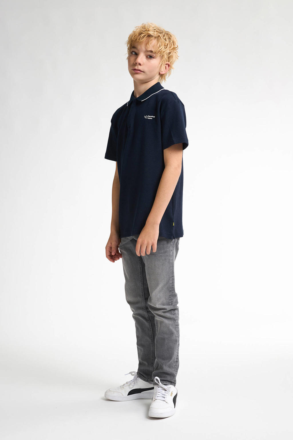 Petrol Industries polo blauw