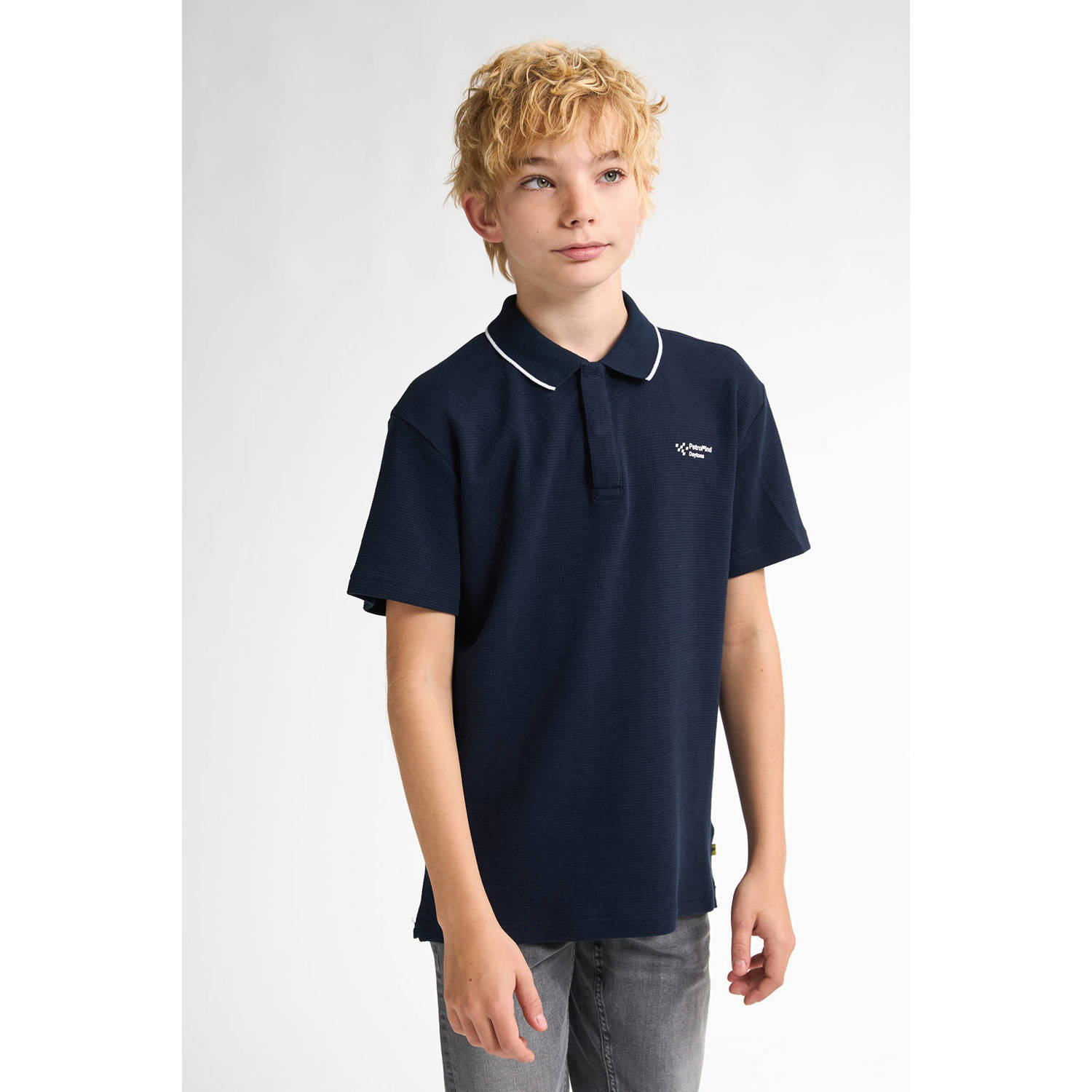 Petrol Industries polo blauw