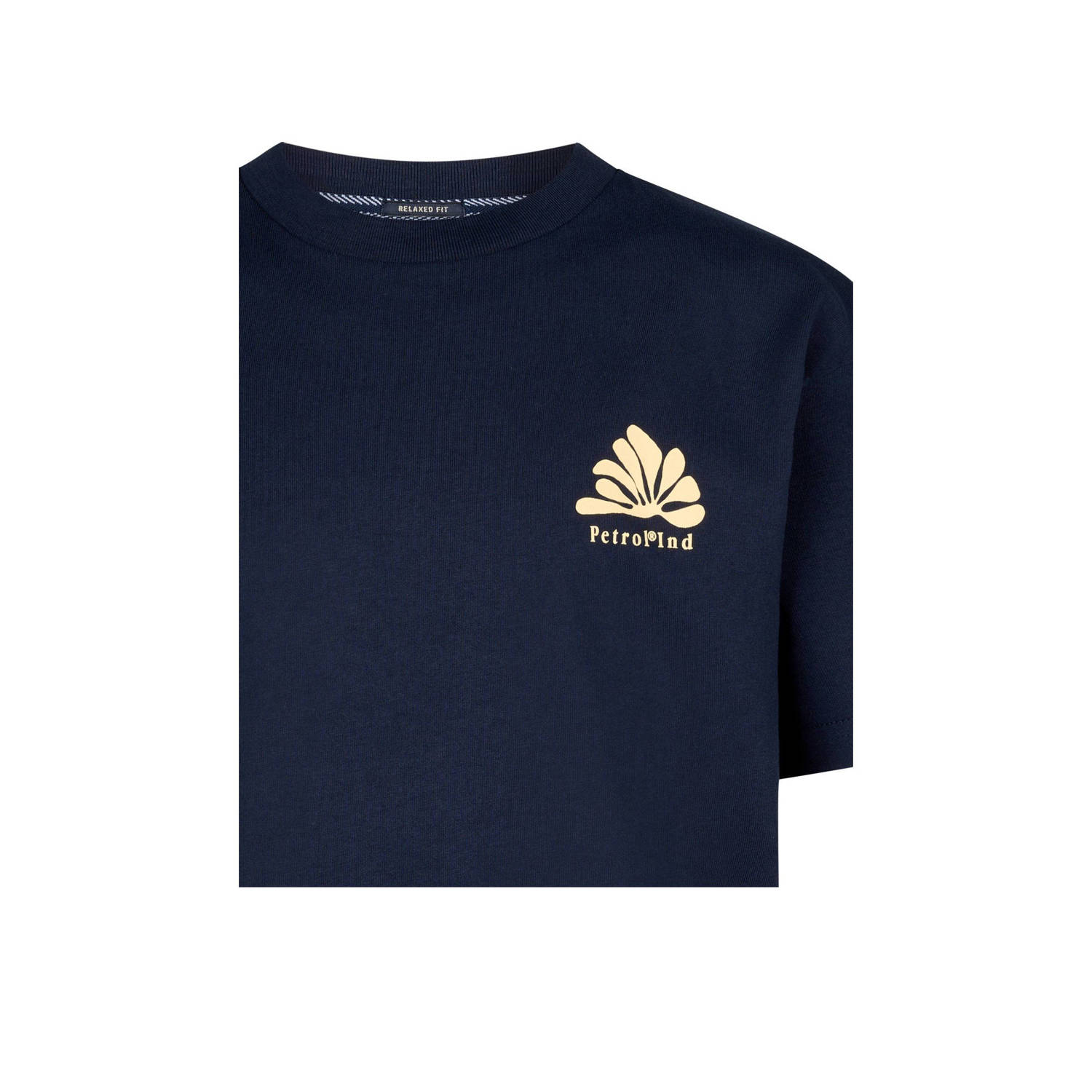 Petrol Industries T-shirt donkerblauw