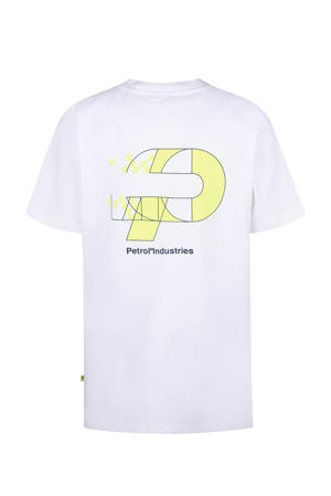 T-shirt met backprint wit