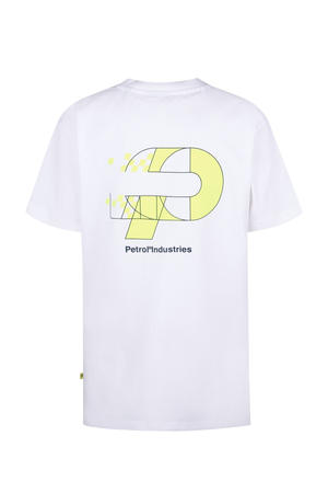 T-shirt met backprint wit