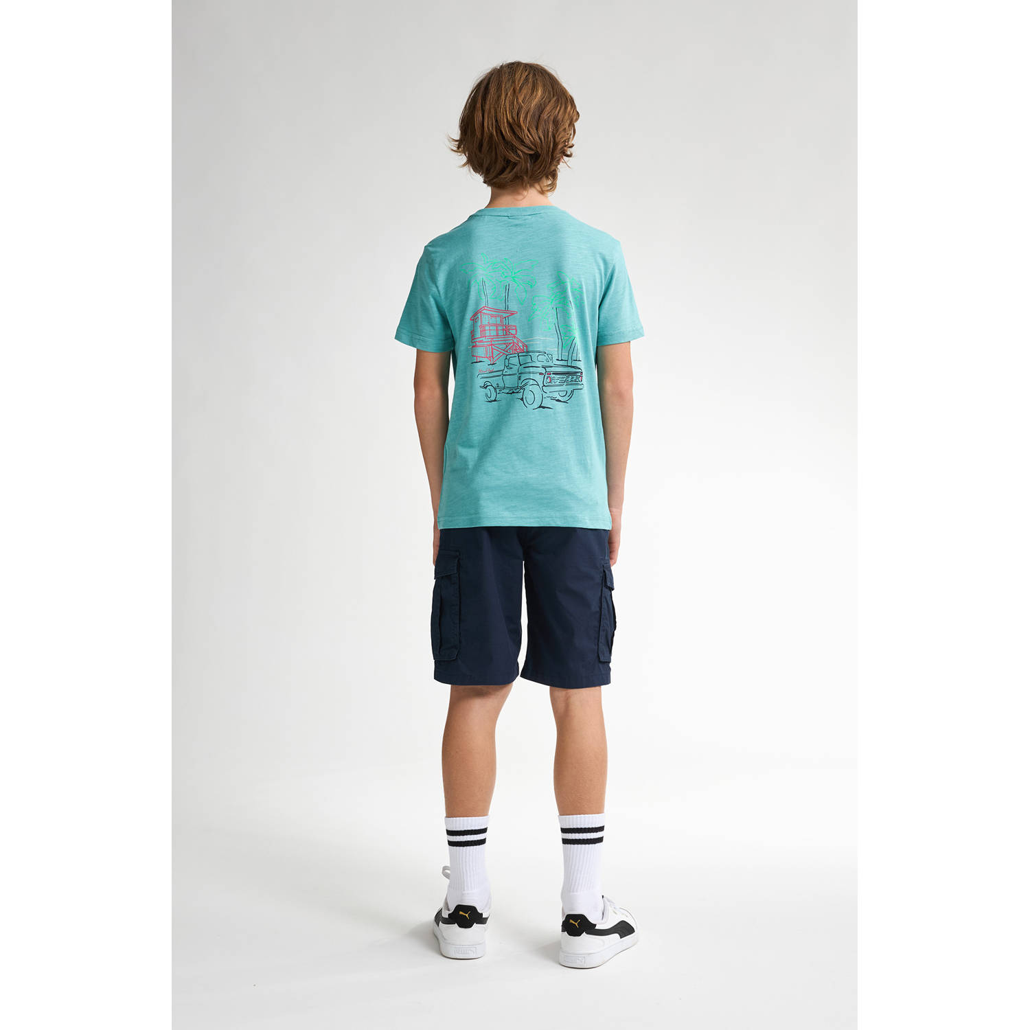 Petrol Industries T-shirt mintgroen
