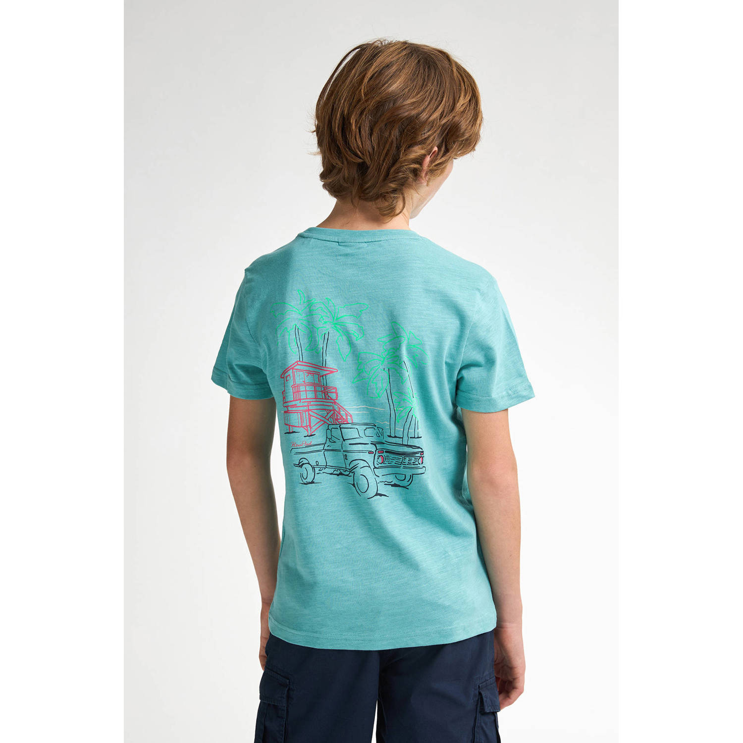 Petrol Industries T-shirt mintgroen
