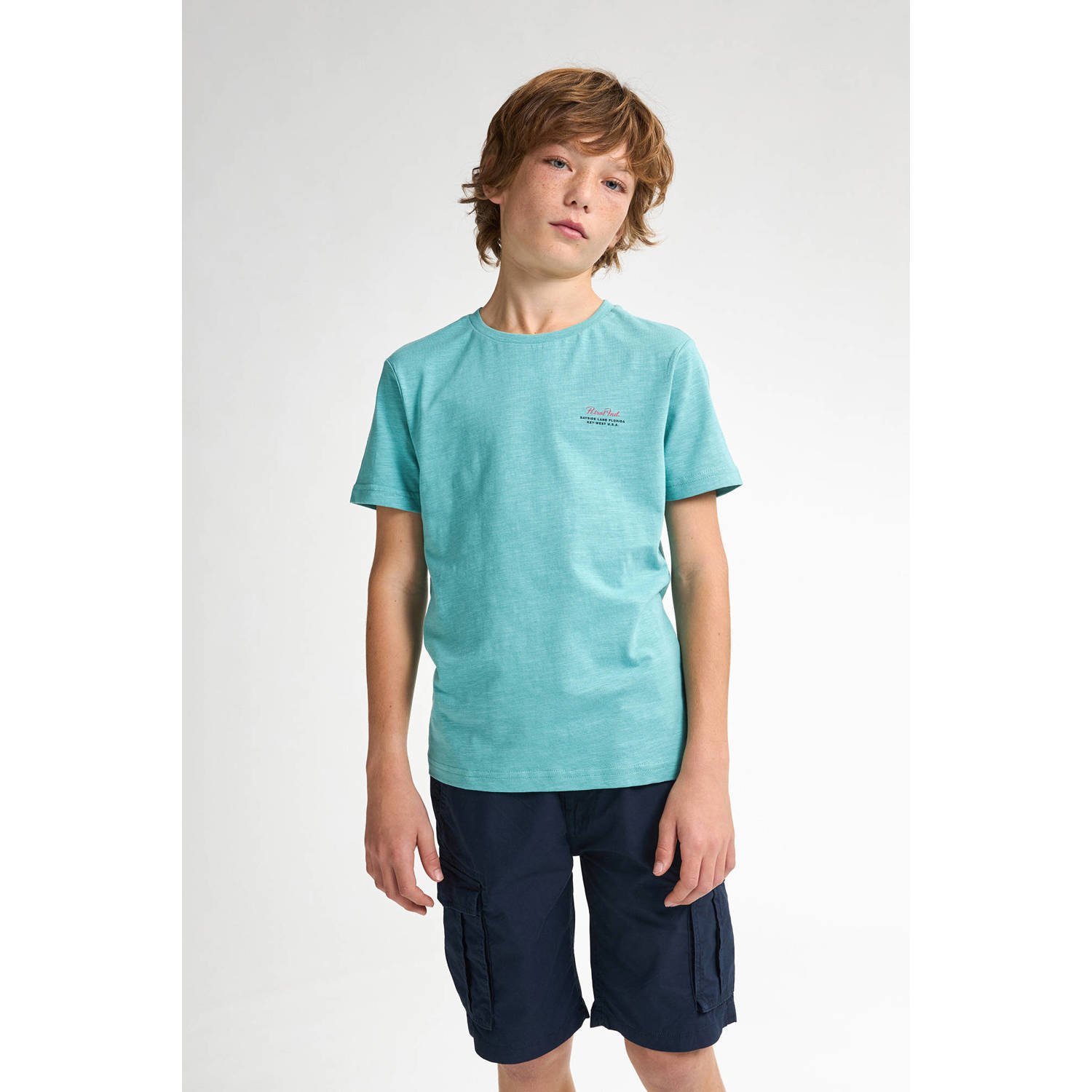 Petrol Industries T-shirt mintgroen