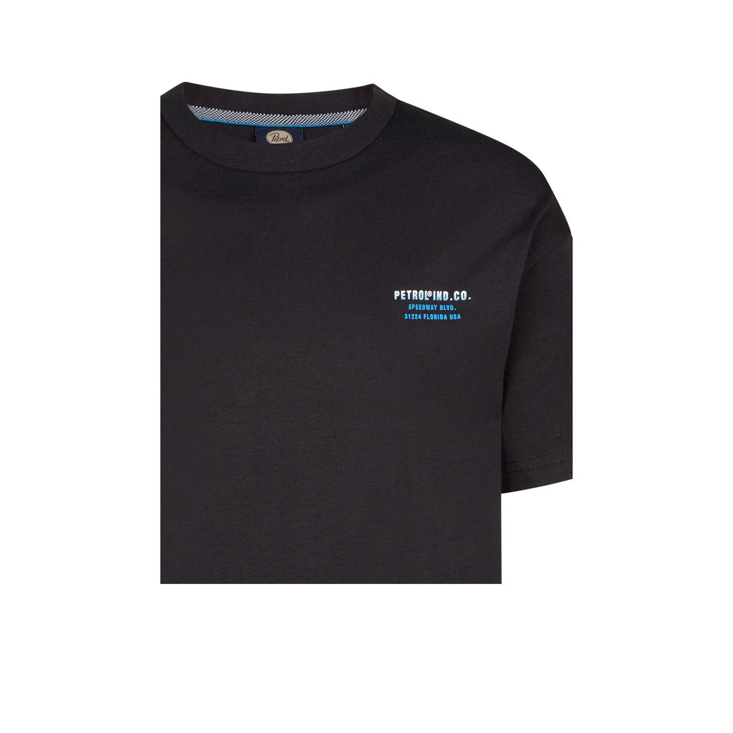Petrol Industries T-shirt zwart