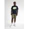 Petrol Industries sweatshort olijfgroen