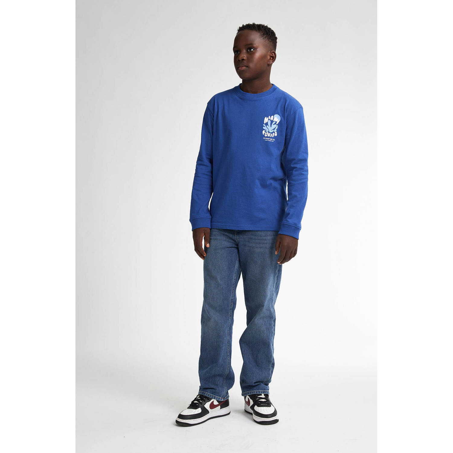 Petrol Industries longsleeve blauw