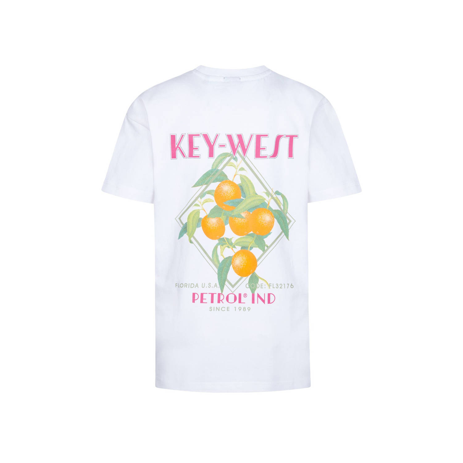 Petrol Industries T-shirt wit