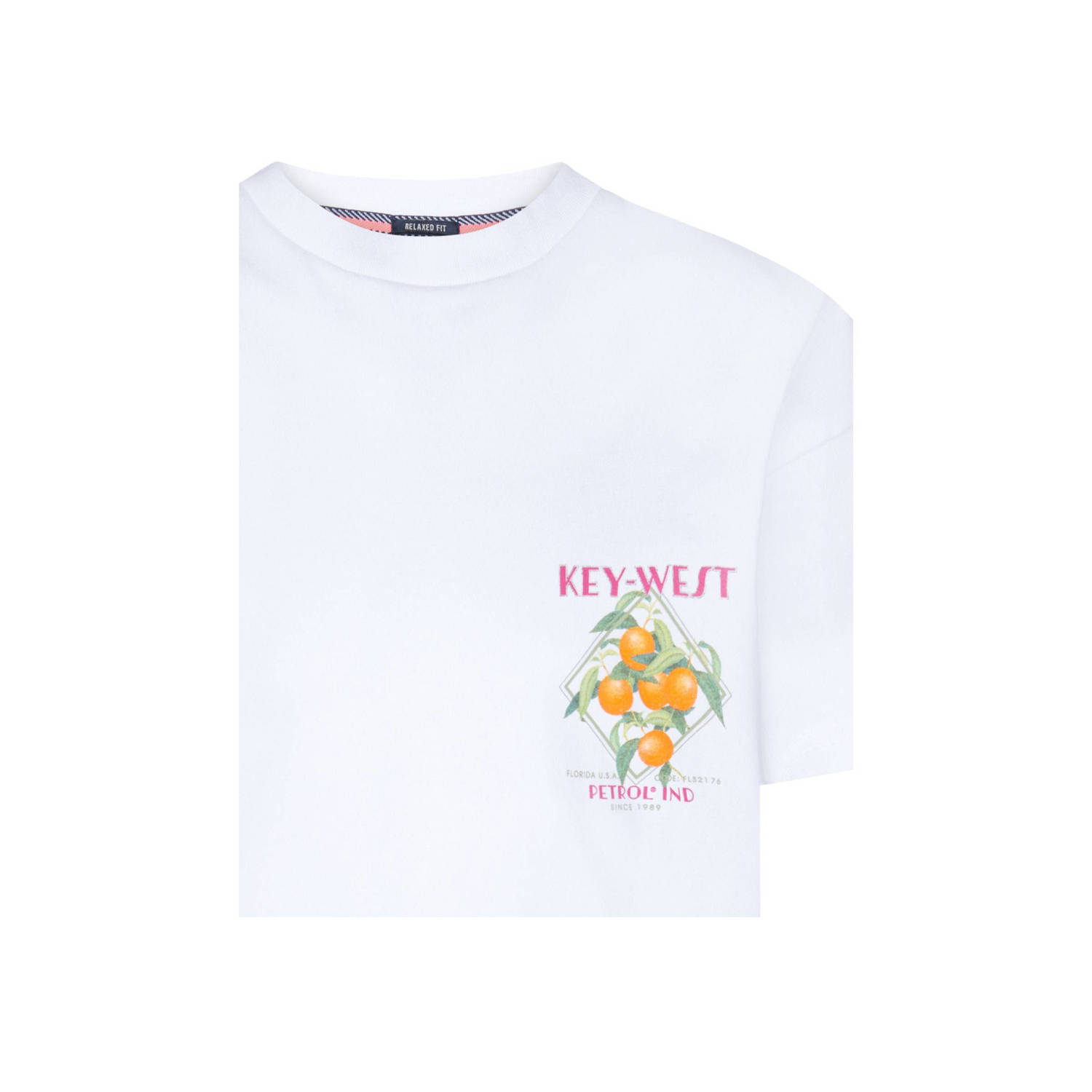 Petrol Industries T-shirt wit