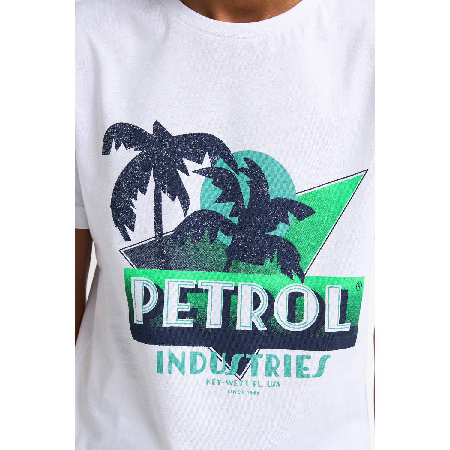 Petrol Industries T-shirt wit