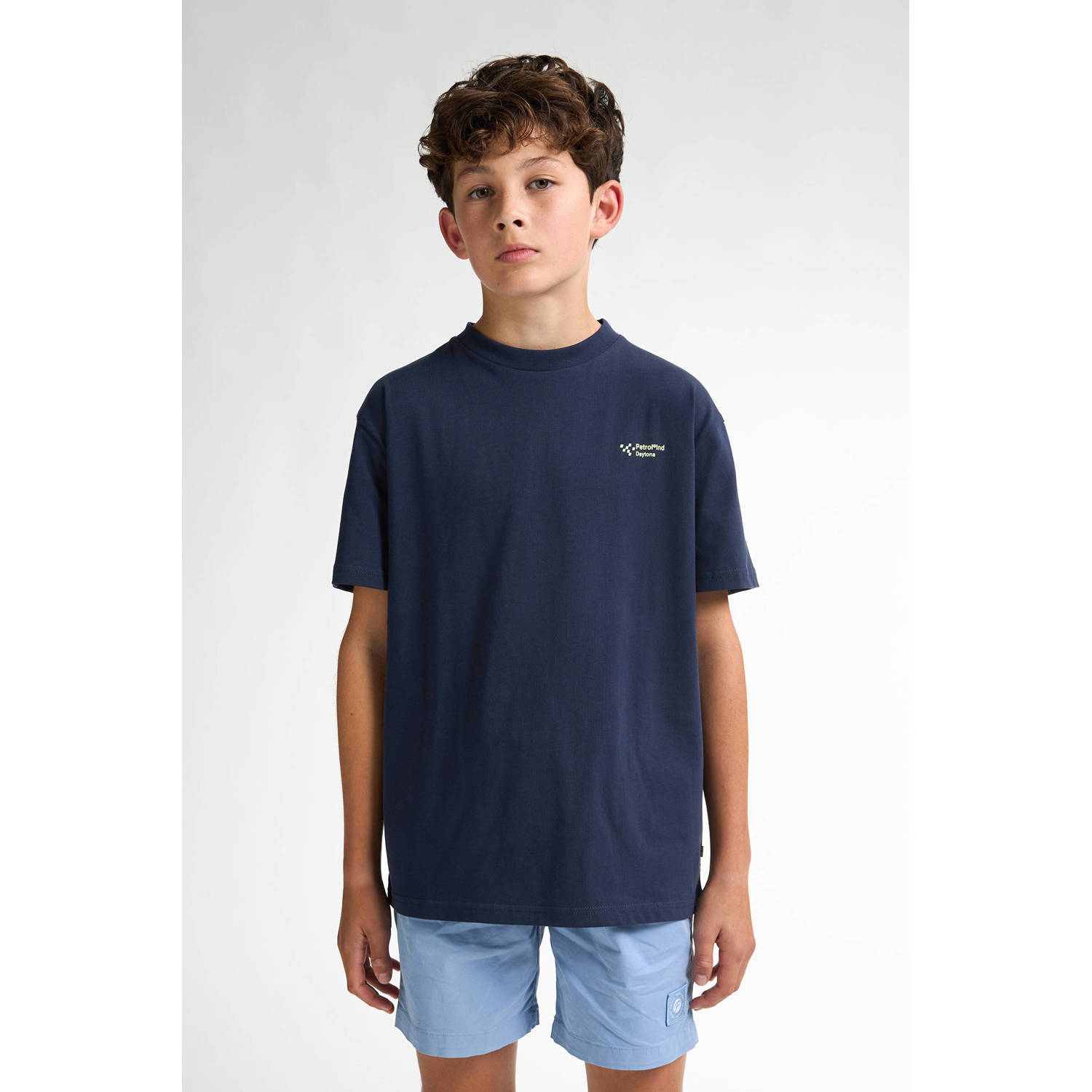 Petrol Industries T-shirt blauw