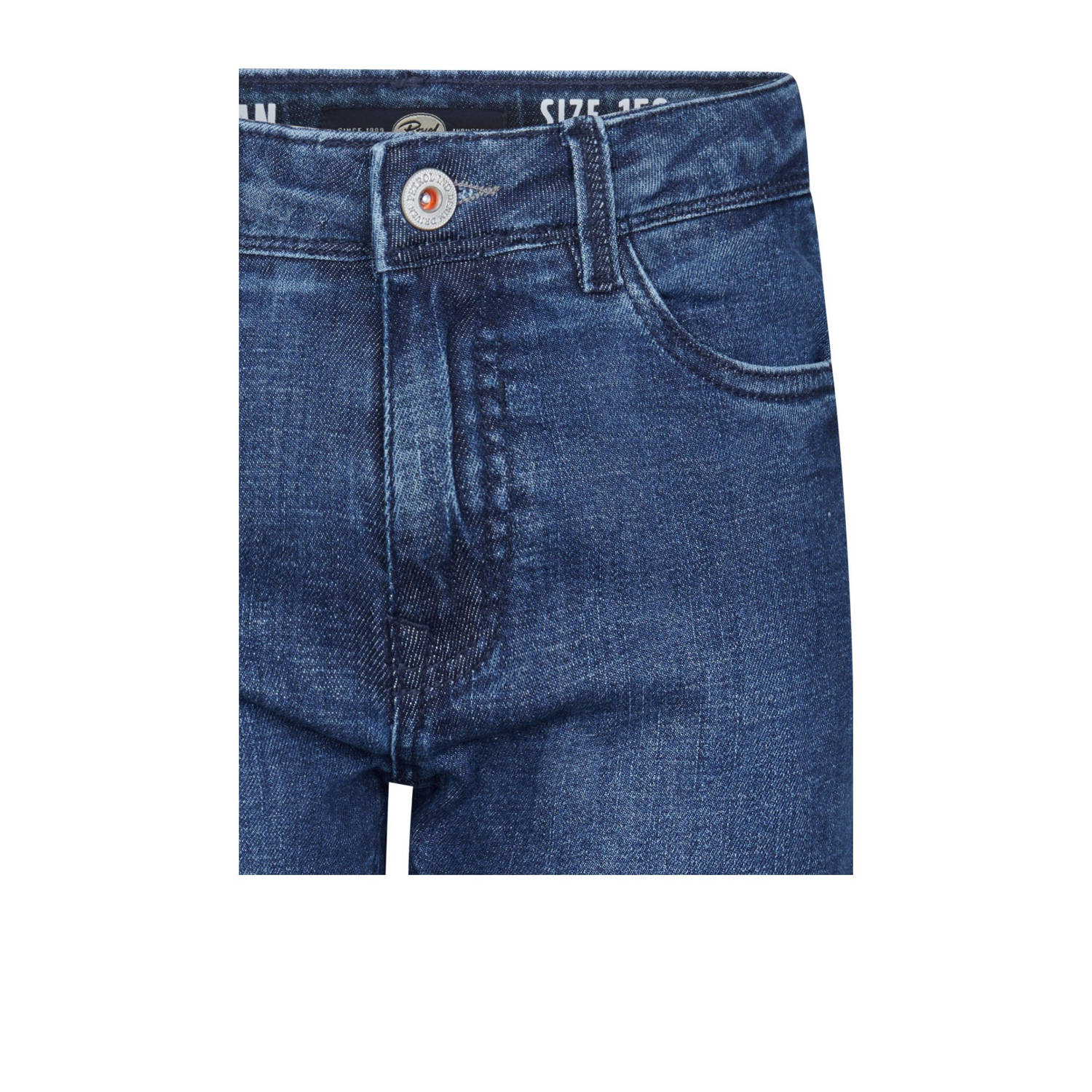 Petrol Industries denim short dark blue denim