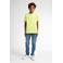 Petrol Industries T-shirt met backprint geel
