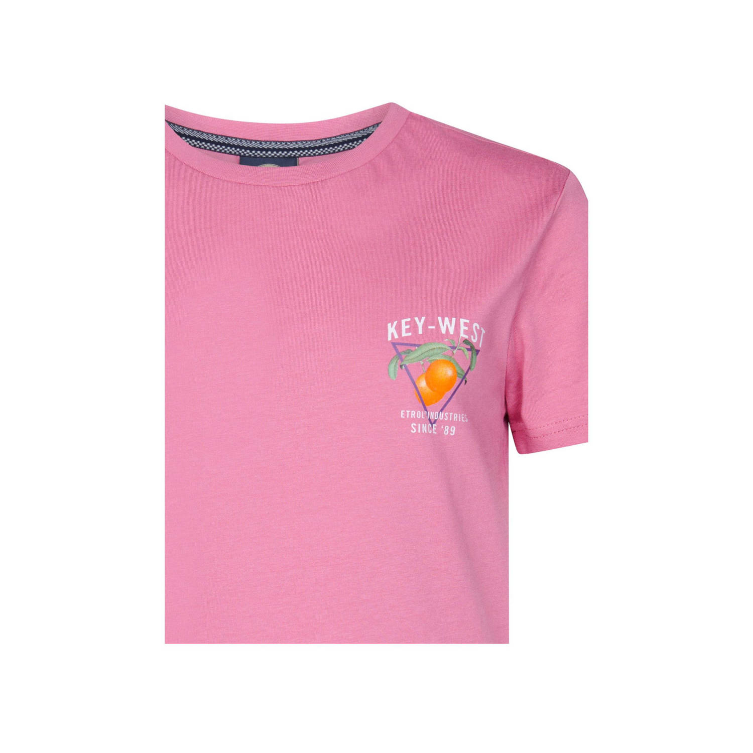 Petrol Industries T-shirt roze