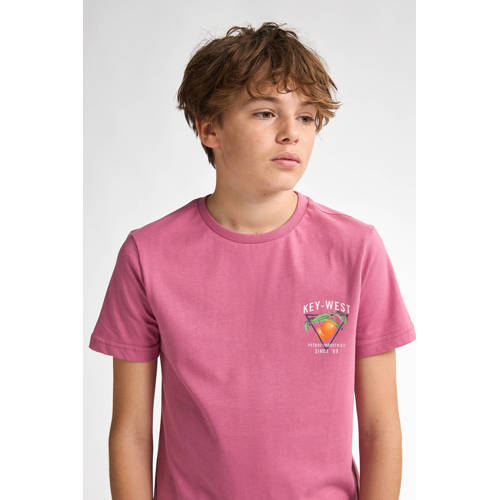 Petrol Industries T-shirt roze afbeelding