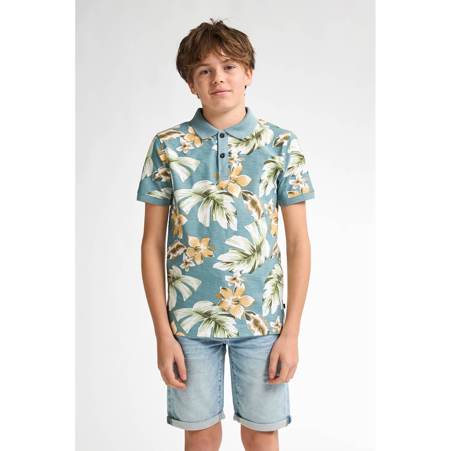 Petrol Industries polo blauw