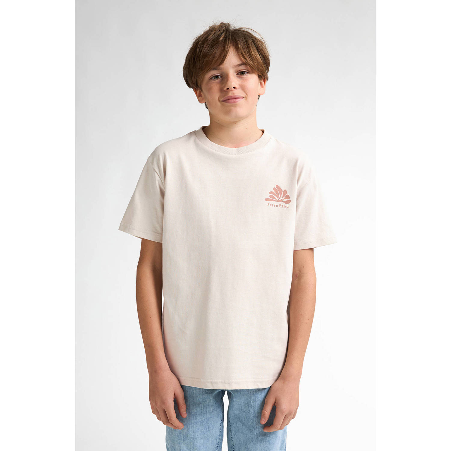 Petrol Industries T-shirt ecru