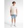 Petrol Industries T-shirt met backprint ecru