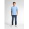Petrol Industries T-shirt met backprint blauw