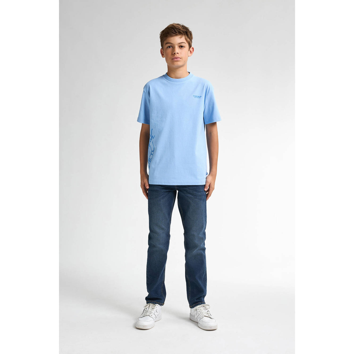 Petrol Industries T-shirt blauw
