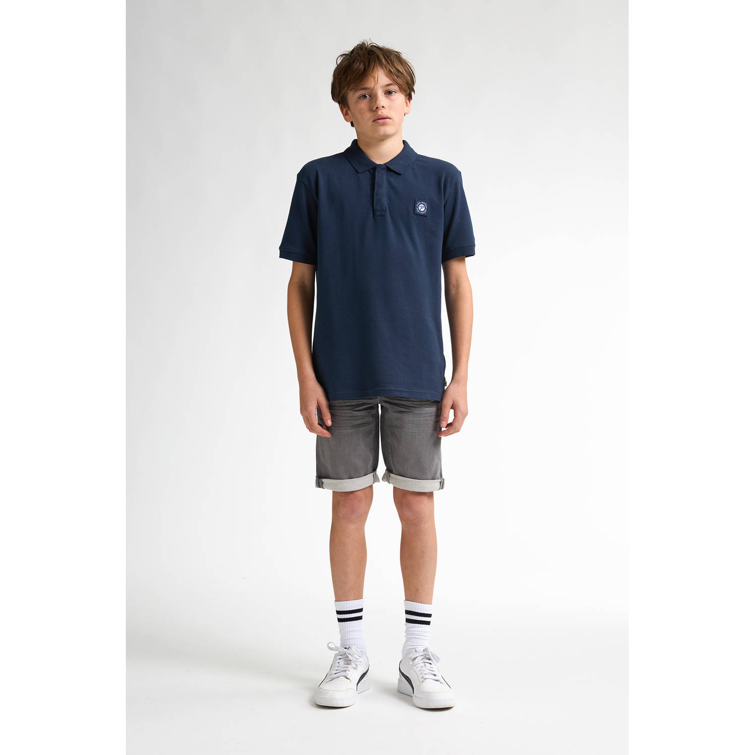 Petrol Industries polo donkerblauw