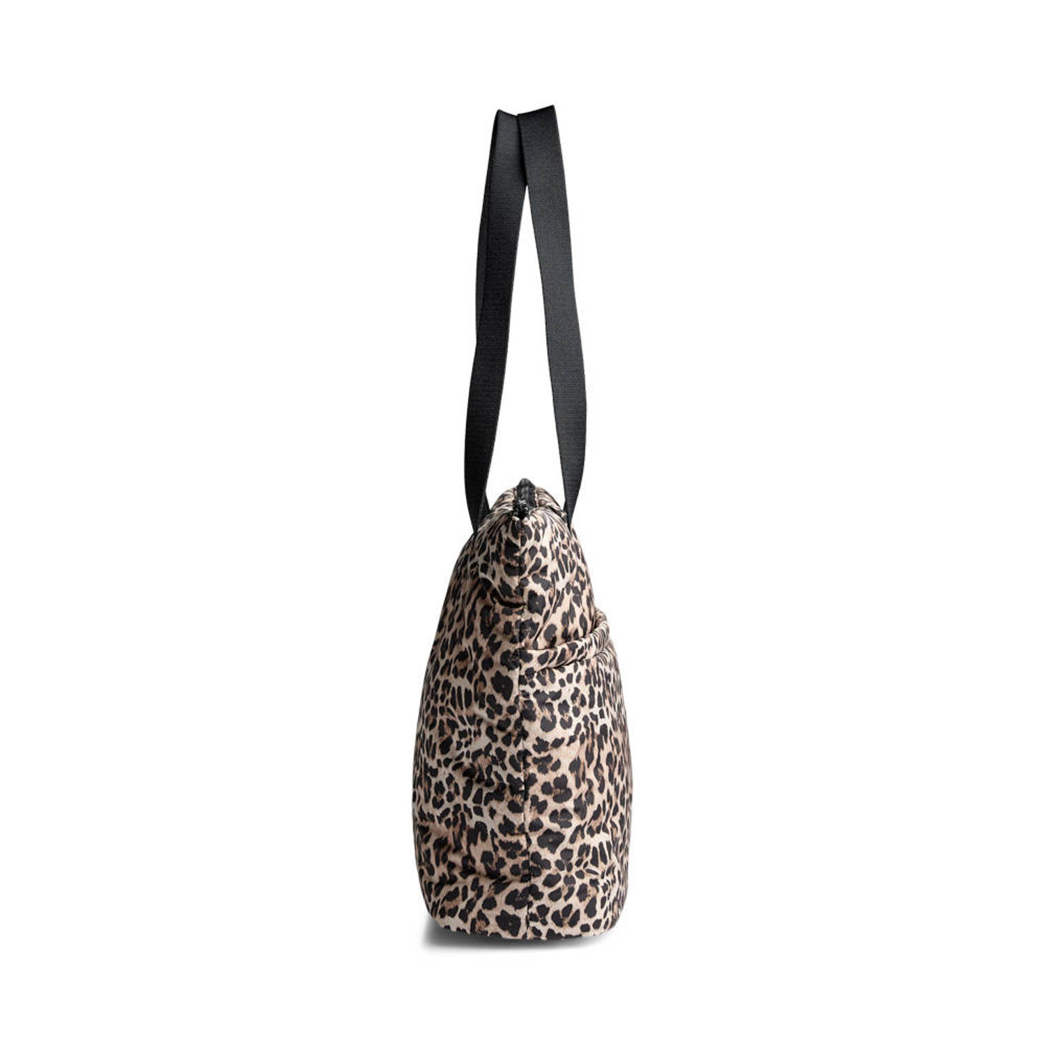 Markberg shopper met panterprint PerryMBG bruin