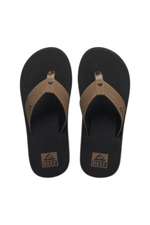 The Layback  teenslippers bruin/zwart
