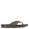 Reef Fanning teenslippers met flesopener in de zool donkerbruin