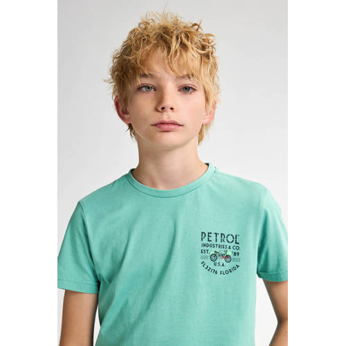 Petrol Industries T-shirt mintgroen afbeelding