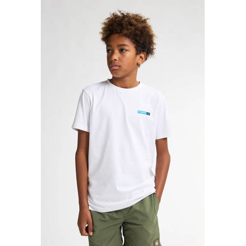 Petrol Industries T-shirt wit afbeelding