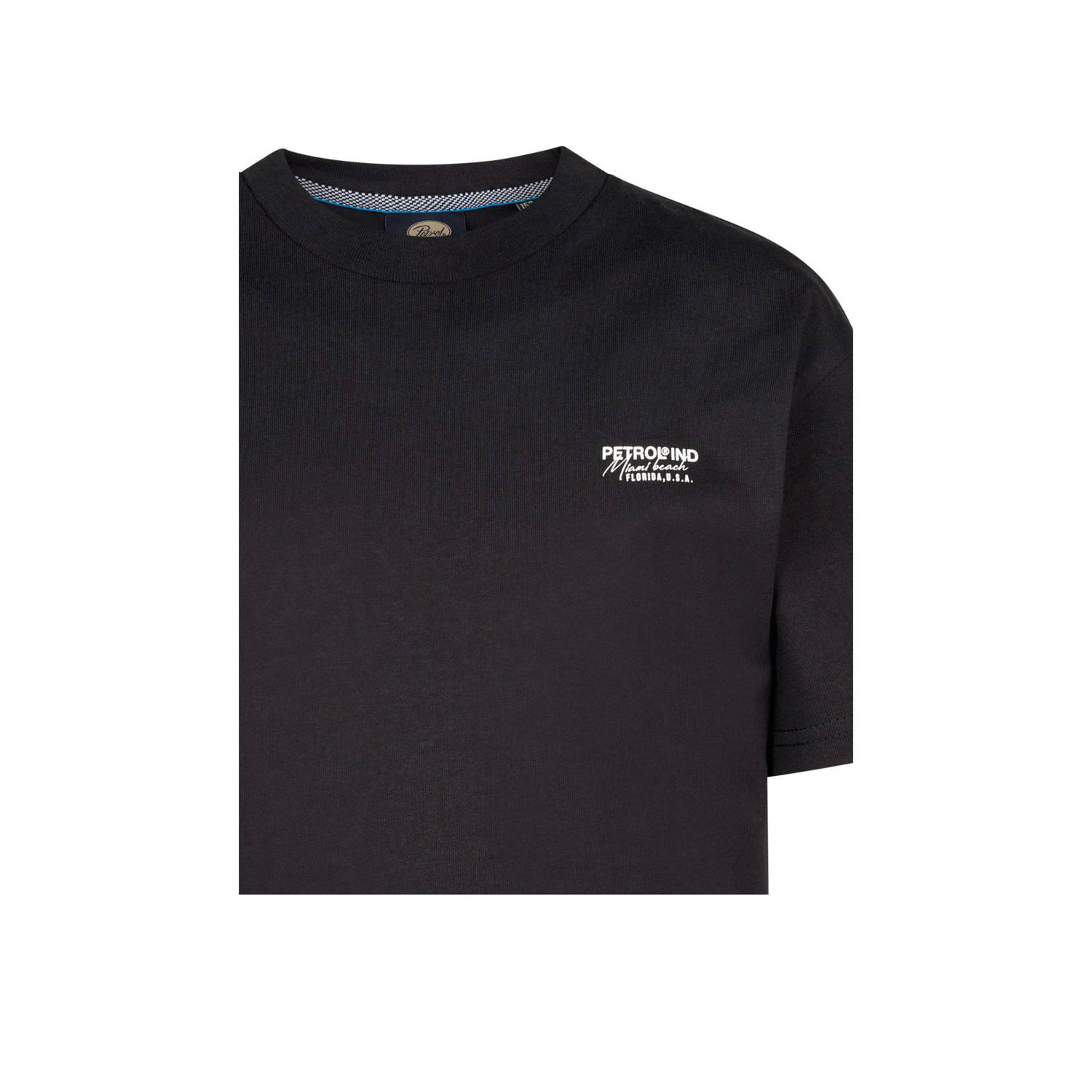 Petrol Industries T-shirt zwart
