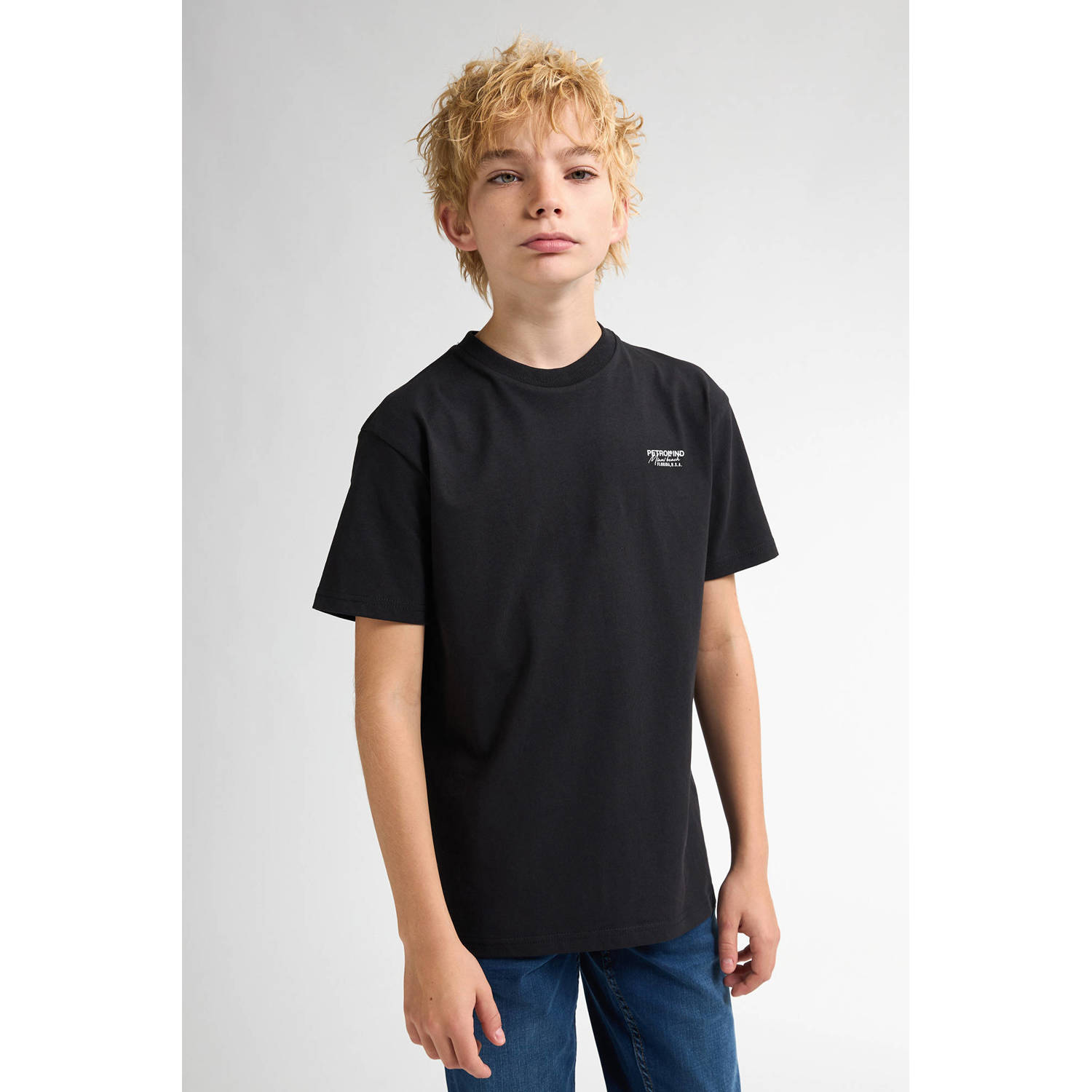 Petrol Industries T-shirt zwart