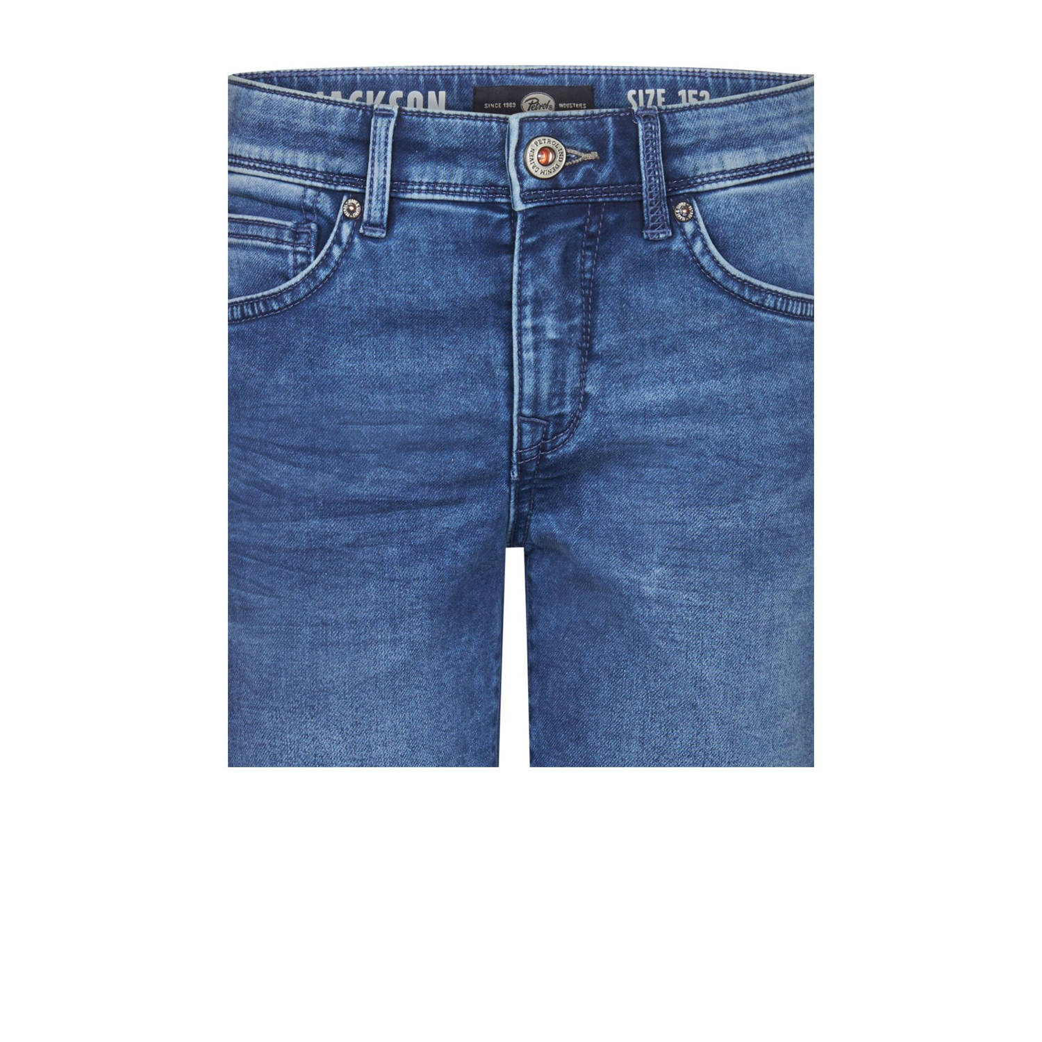 Petrol Industries denim short medium blue denim